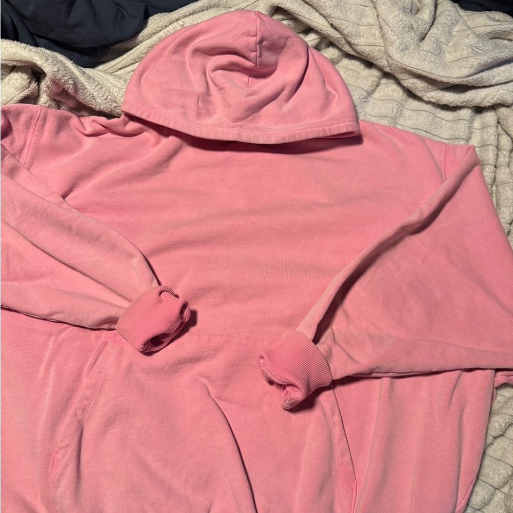 Skims Pink Boyfriend Hoodie